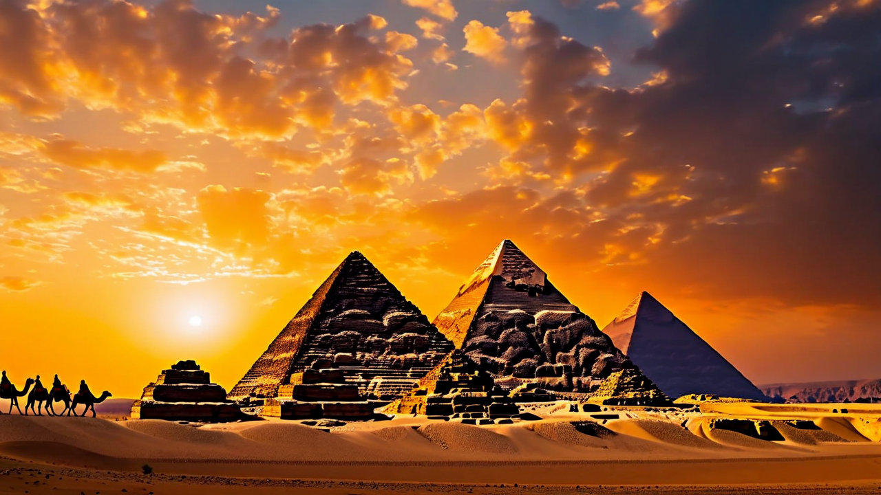 Pyramids of Giza Egypt