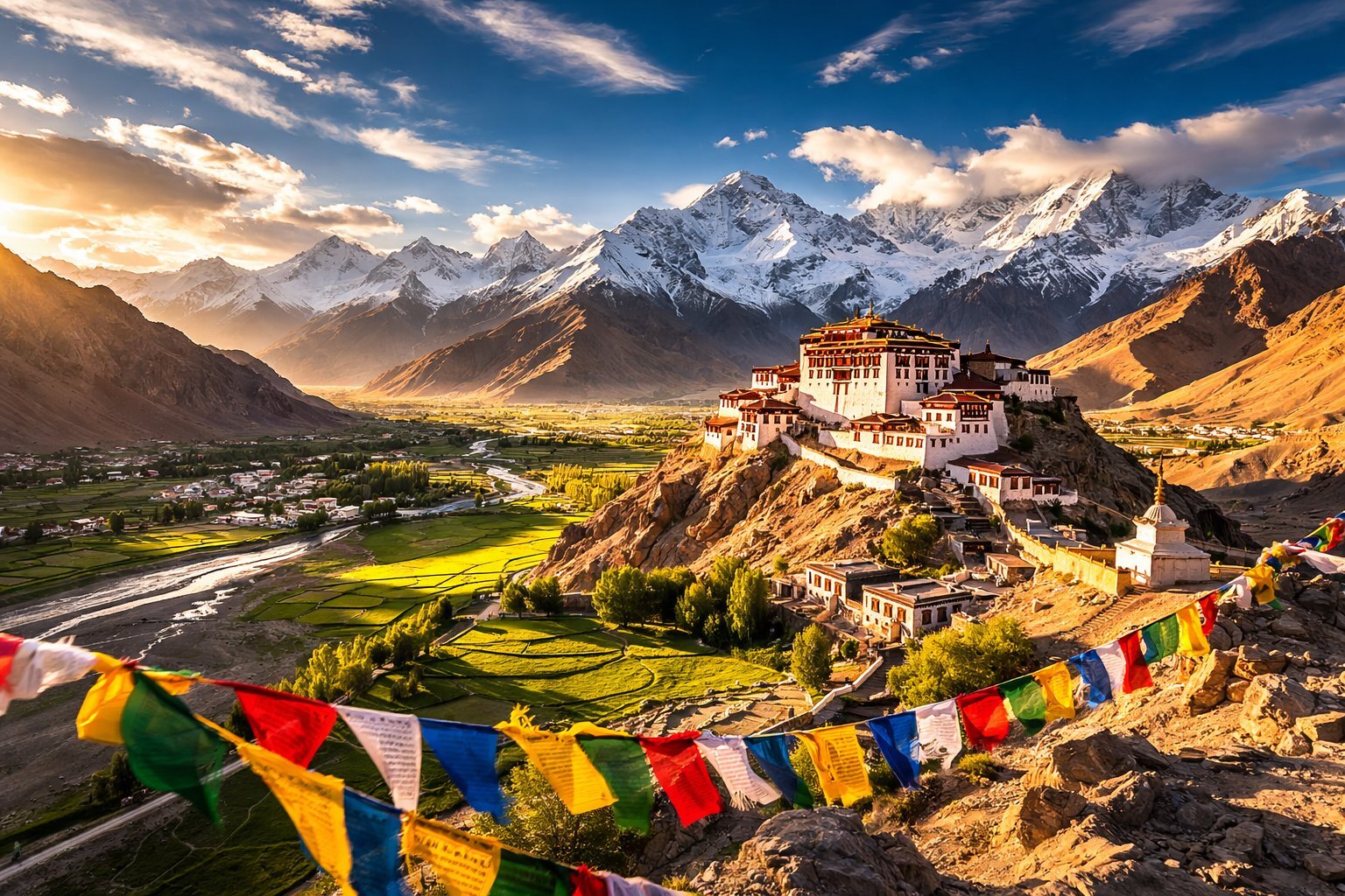 Himalayan monastery, Ladakh