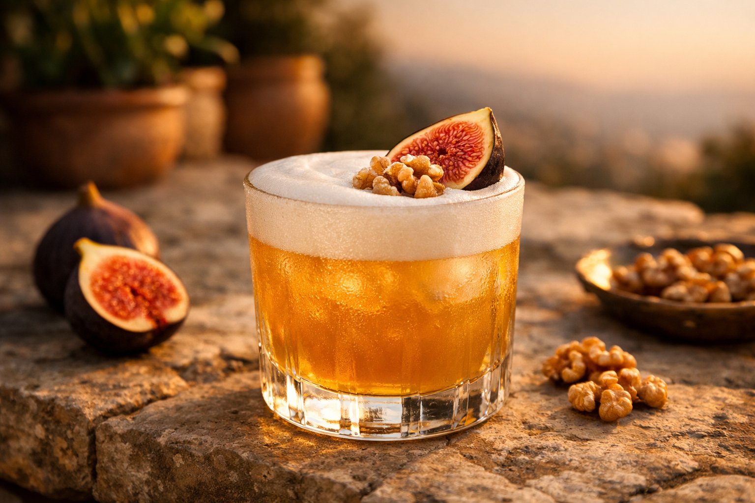 Tirana Sour cocktail