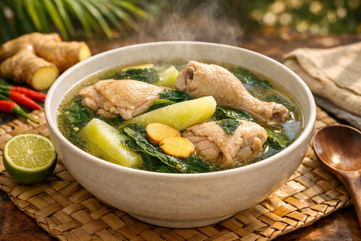 Tinola - Ginger Chicken Soup