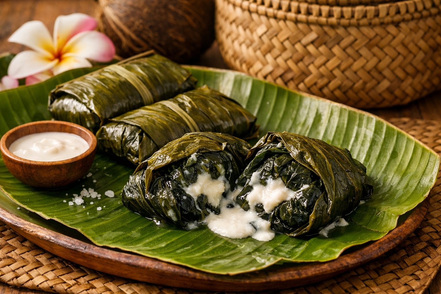 Ulkoy - Taro Leaf Coconut Wrap