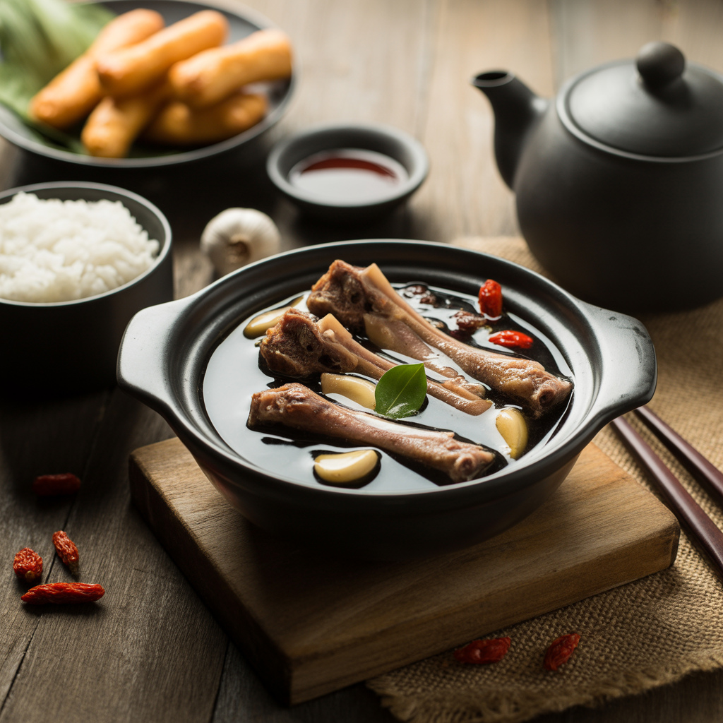 Bak Kut Teh pork rib soup