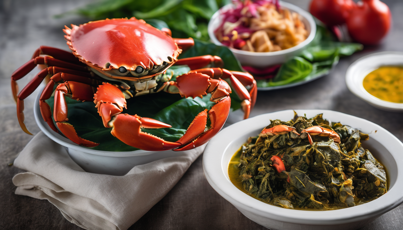 Crab and Callaloo