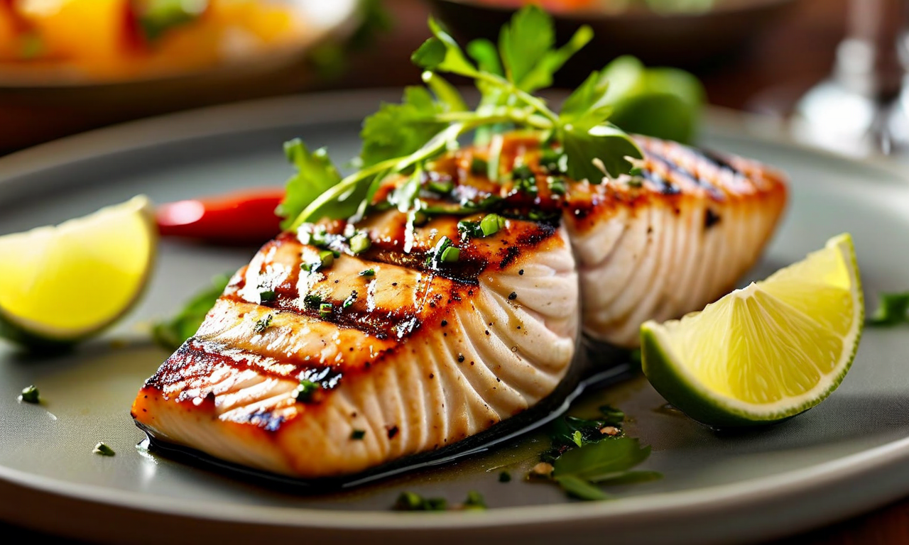 Grilled mahi-mahi