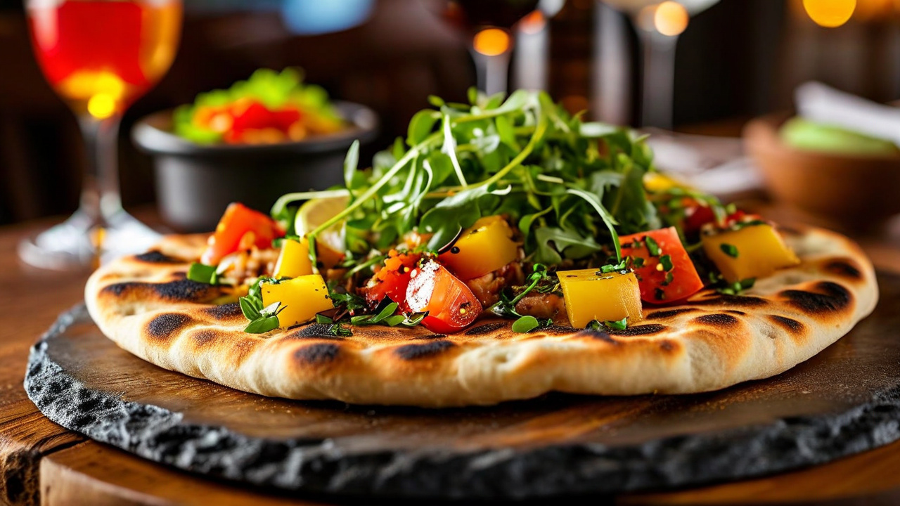 Island flatbread