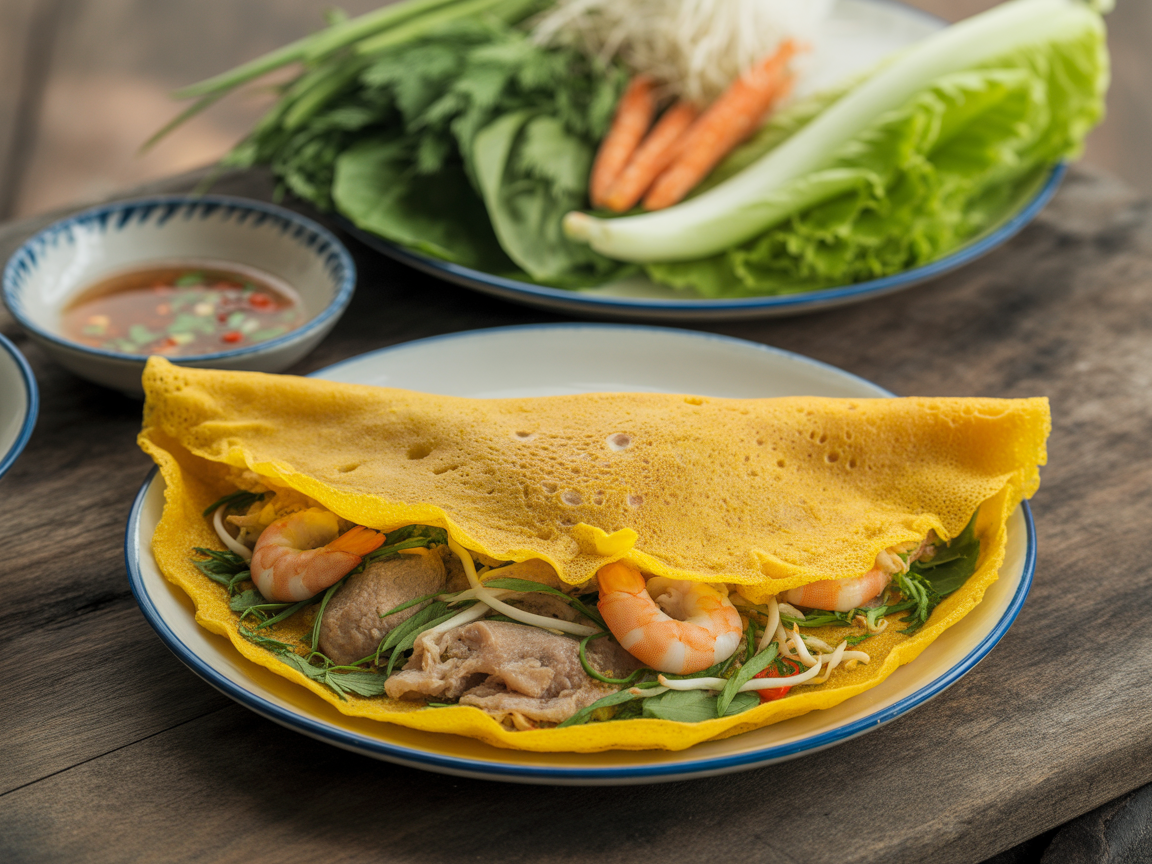 Bánh xèo crispy crepe
