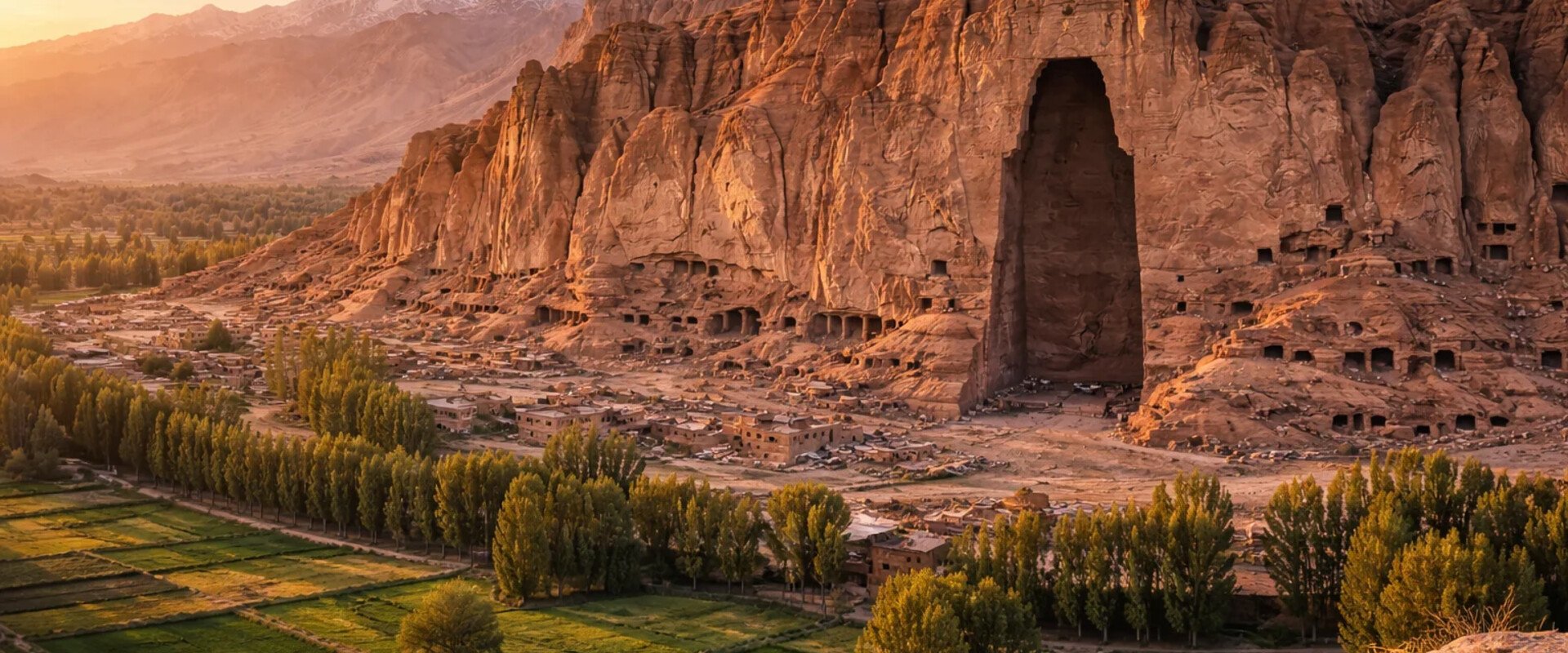 Bamiyan Buddha niches