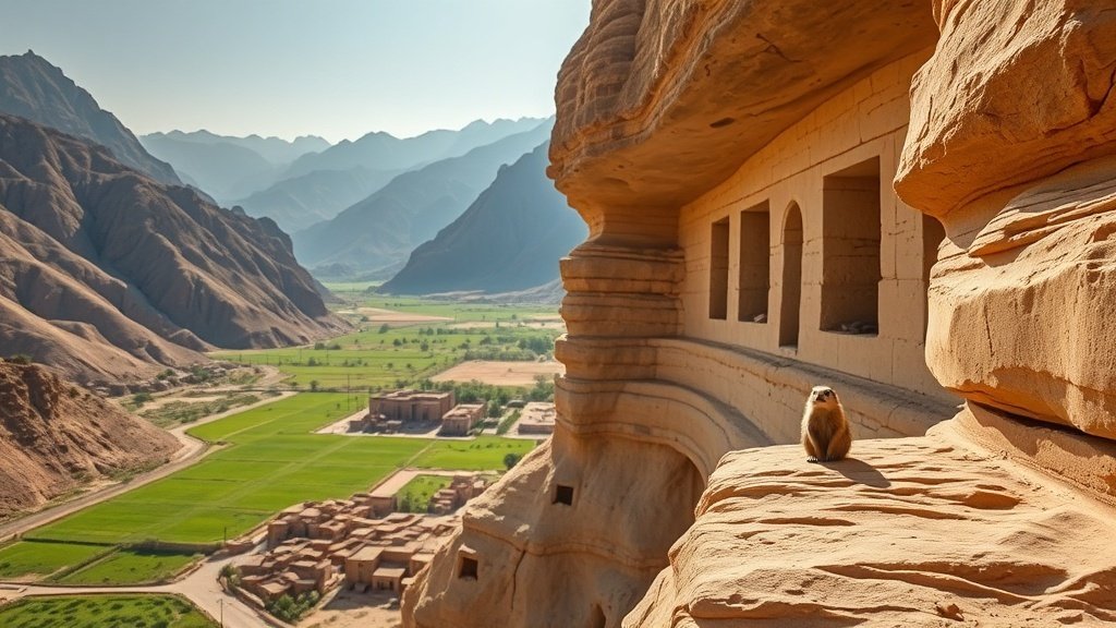 Bamiyan Valley at Golden Hour
