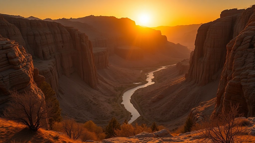 Band-e-Amir at Golden Hour