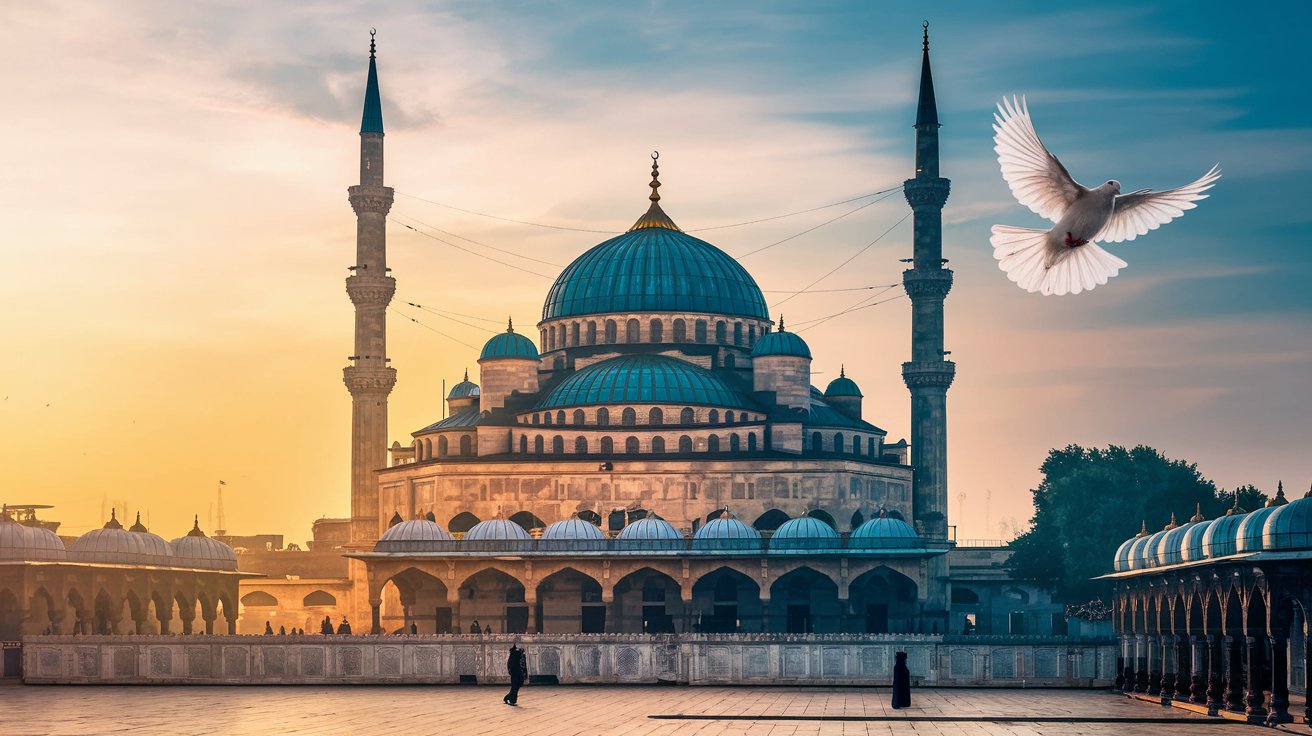 Blue Mosque at Golden Hour
