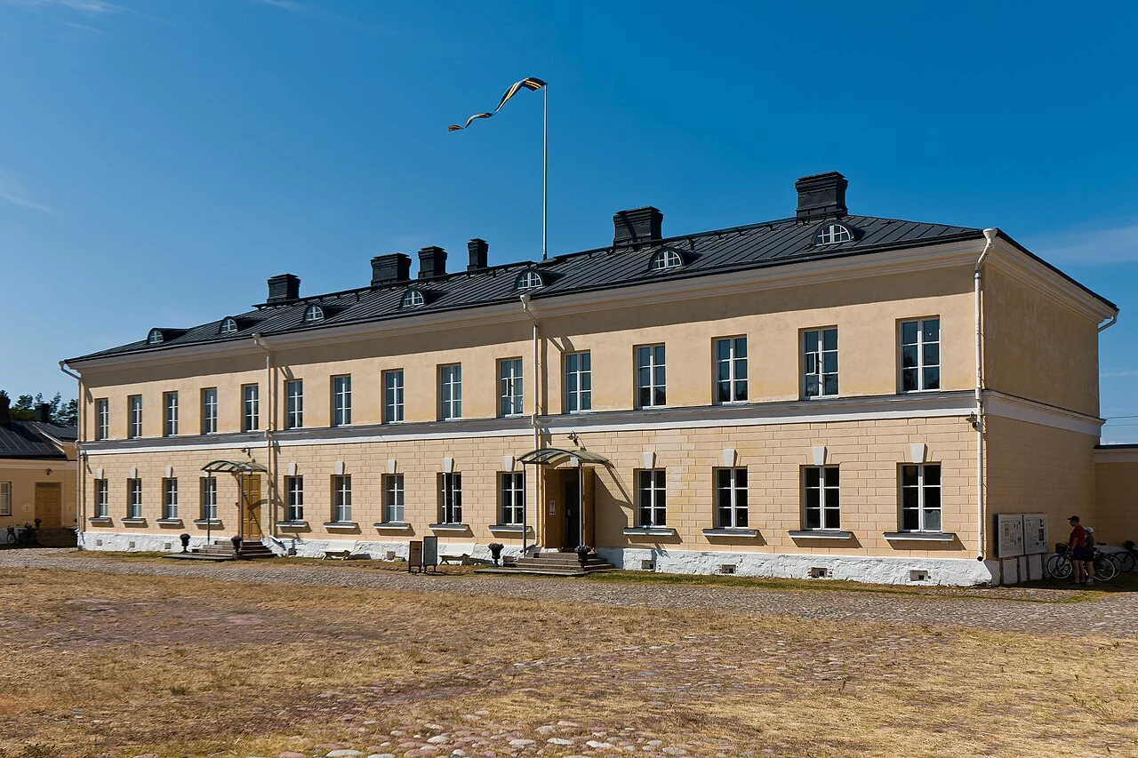 The historic post and customs house at Eckerö