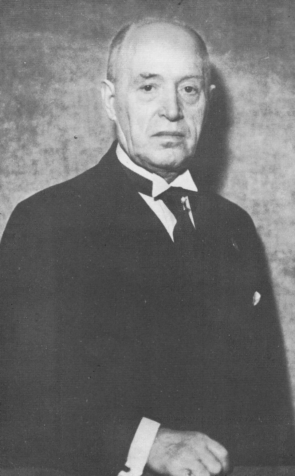 Shipowner Gustaf Erikson — historical portrait