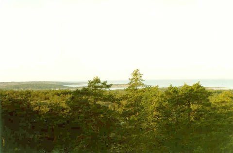 Northern Åland landscape at Geta — historical photograph