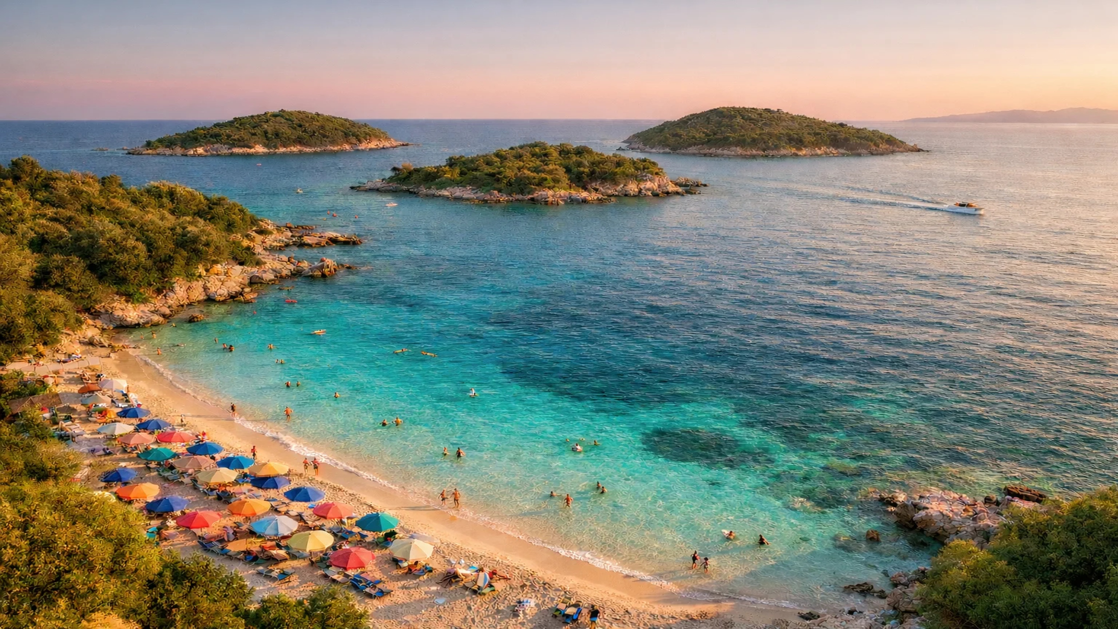 Ksamil Islands, Albania