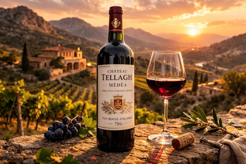 Château Tellagh Médéa — Algeria's flagship red from the high-altitude plateau