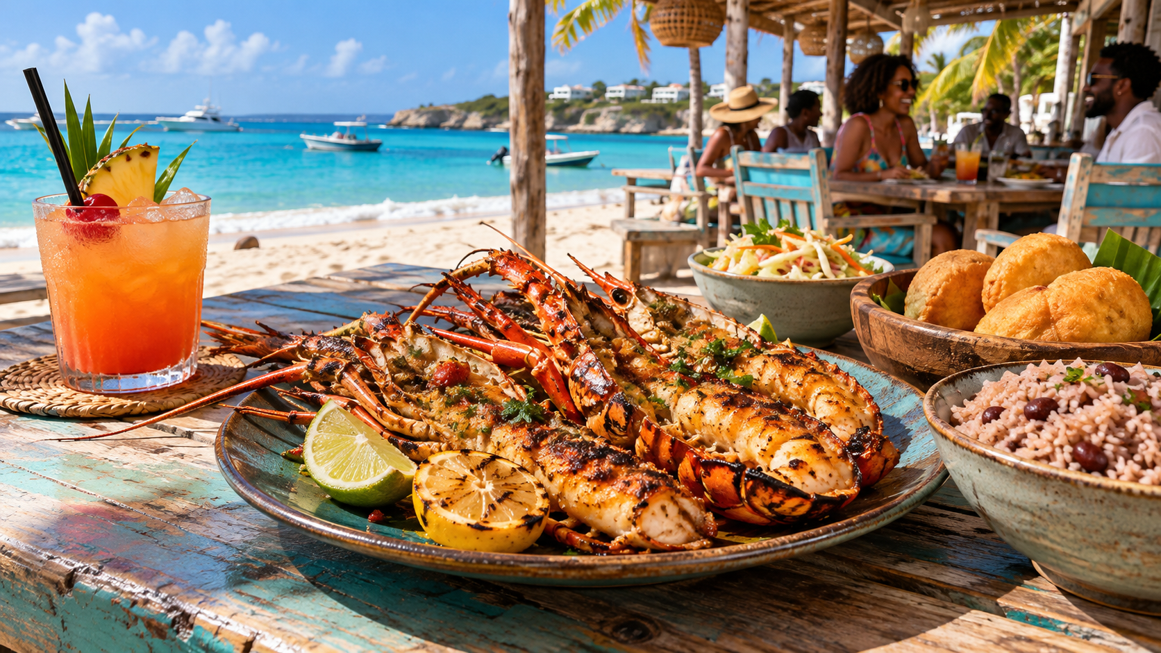 Rum, Wine & Island Drinks