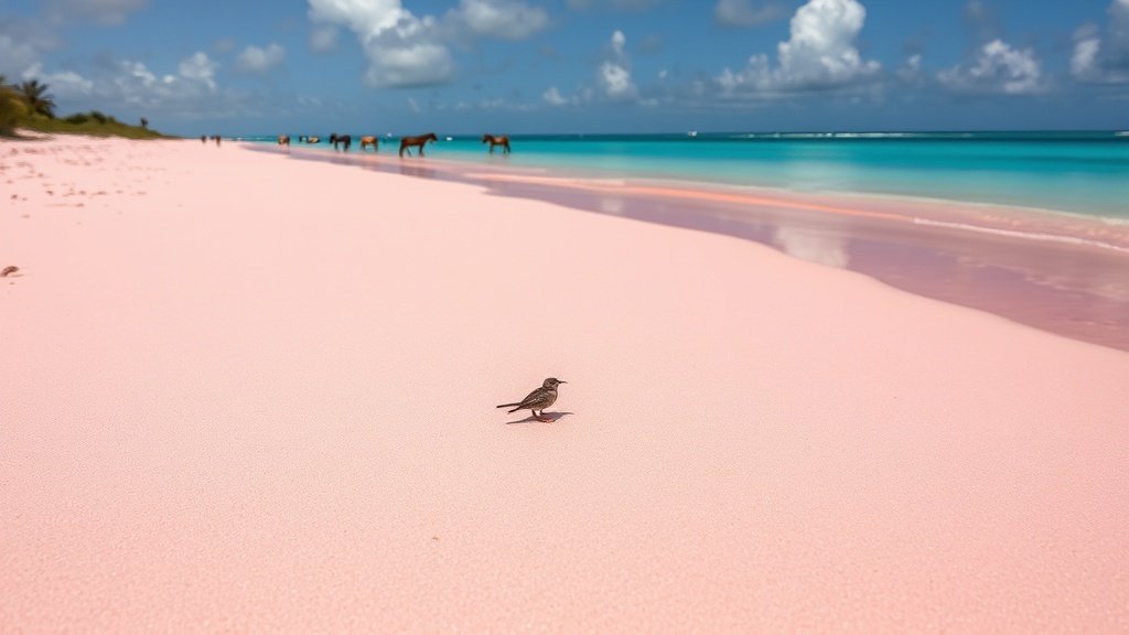 Empty beach on Barbuda