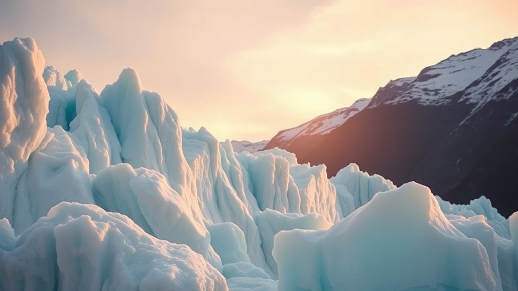 Perito Moreno Glacier ice formations up close