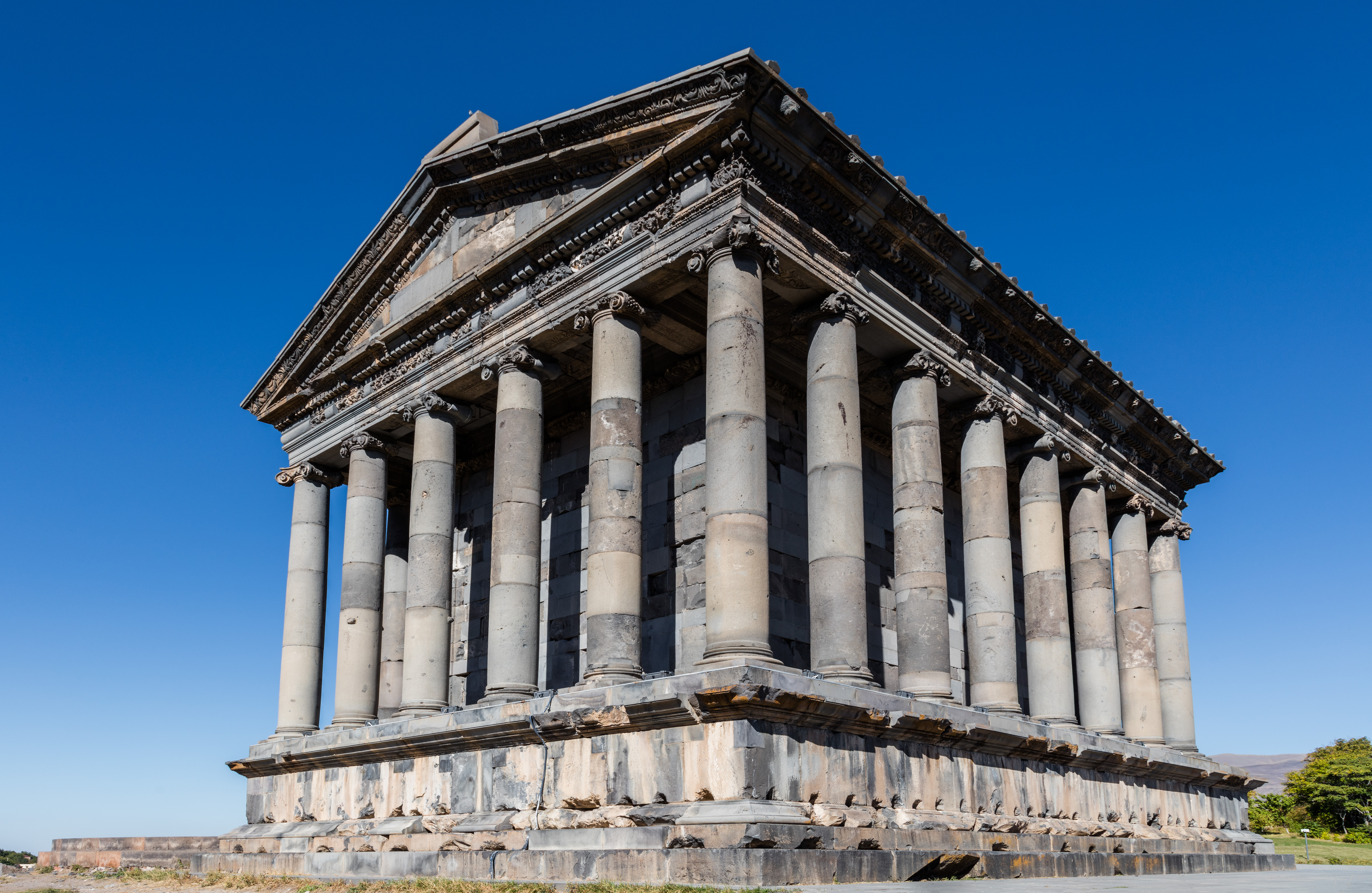 Garni Temple Greco-Roman columns