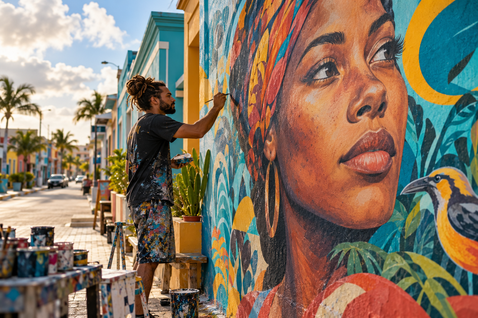 🖌️ Street Art District