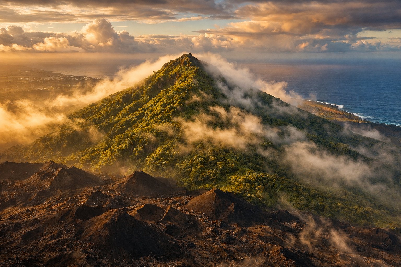 Green Mountain, Ascension Island