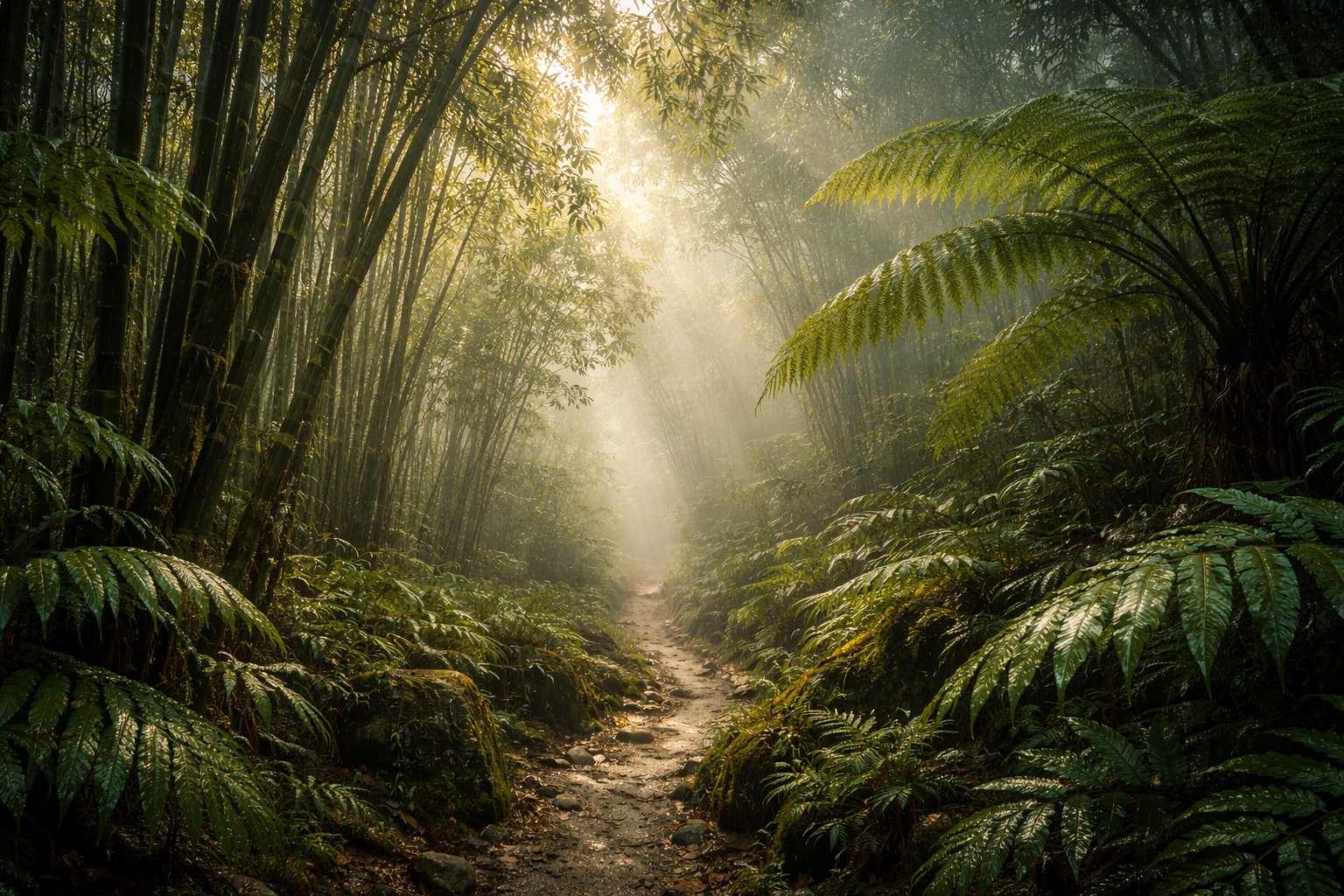 Cloud Forest Interior on Green Mountain