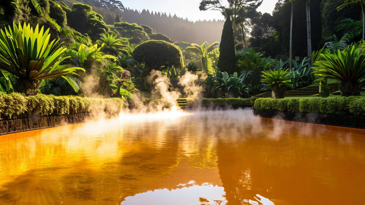 Furnas volcanic hot springs in São Miguel