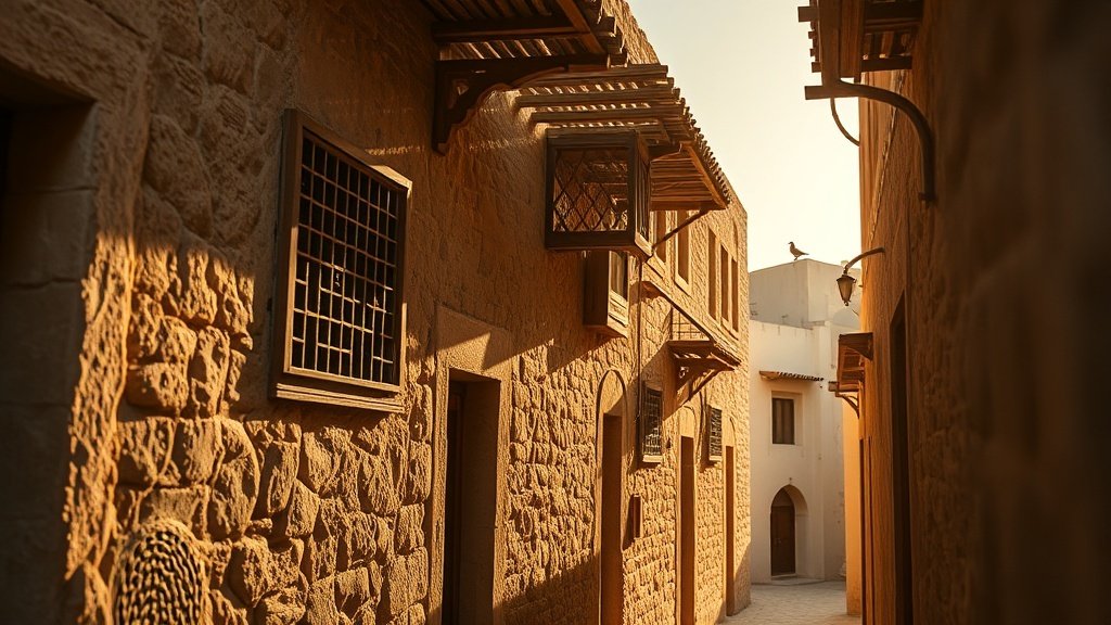 Muharraq Pearling Path traditional architecture