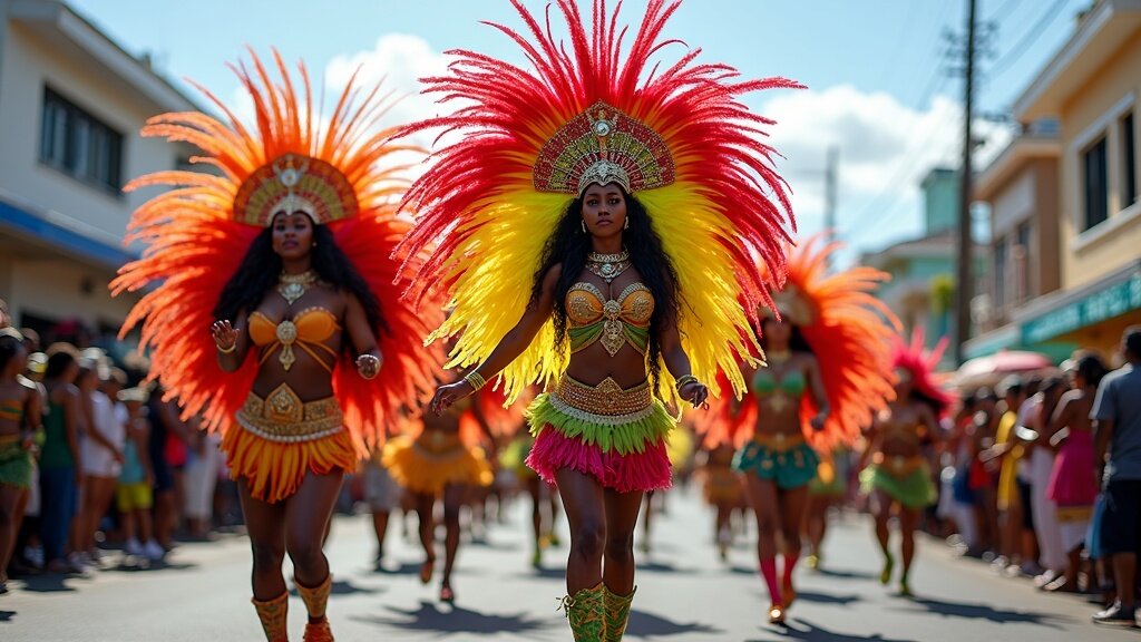 Crop Over festival parade