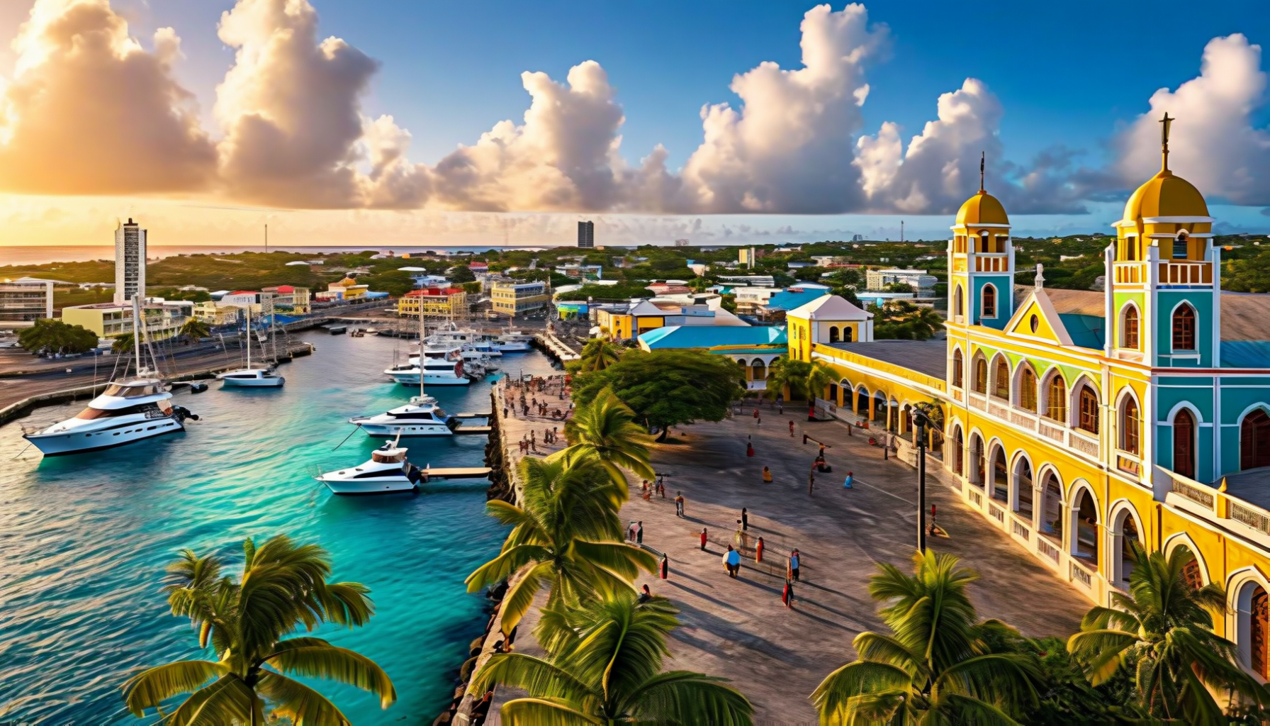 Bridgetown aerial view