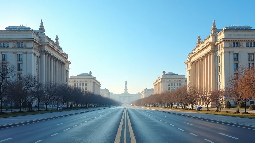 Minsk Independence Avenue Soviet architecture