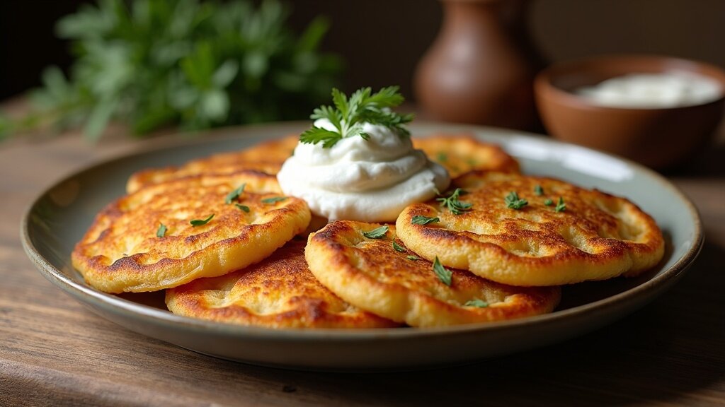 Draniki potato pancakes