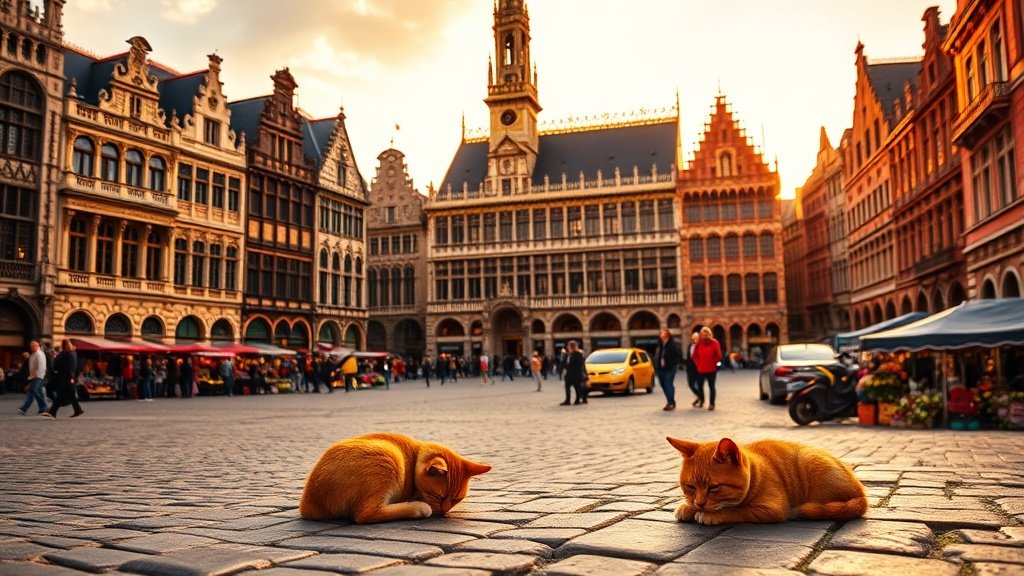 Grand Place in Brussels, Belgium
