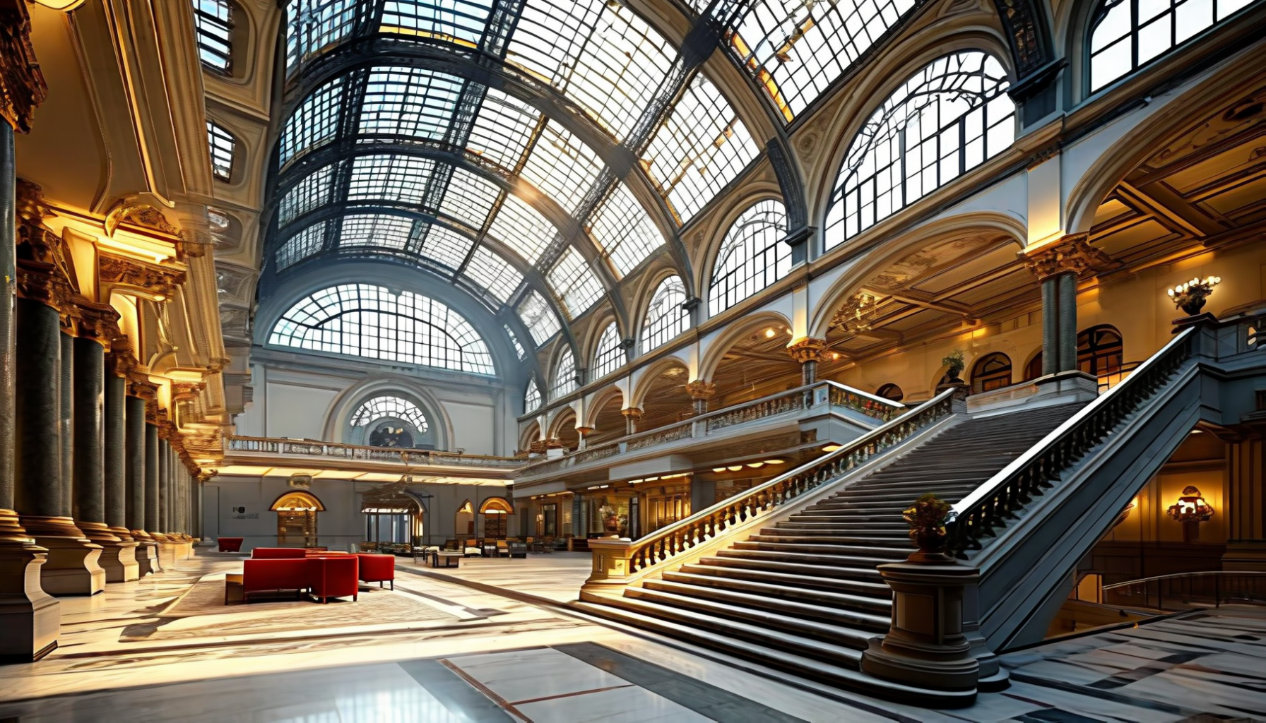 Antwerp Central Station interior