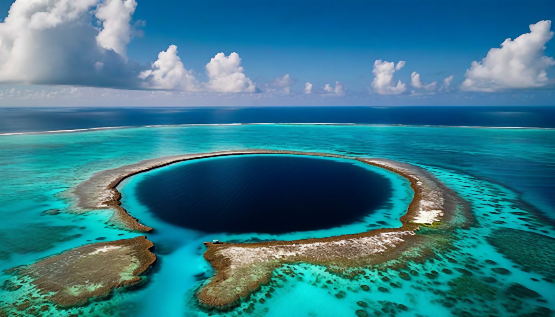 The Great Blue Hole, Lighthouse Reef Atoll, Belize