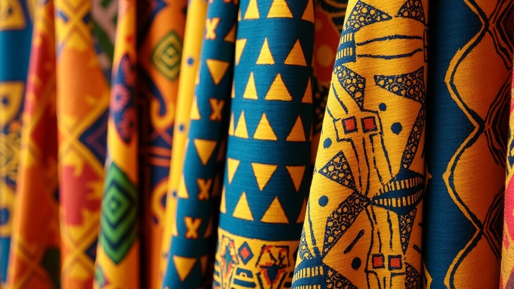 Beninese fabric patterns