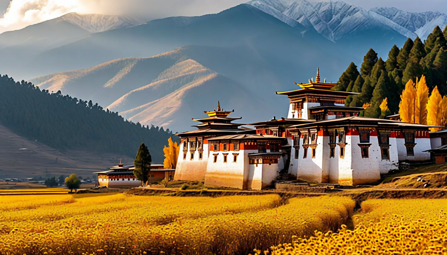 Bumthang Valley spiritual heartland