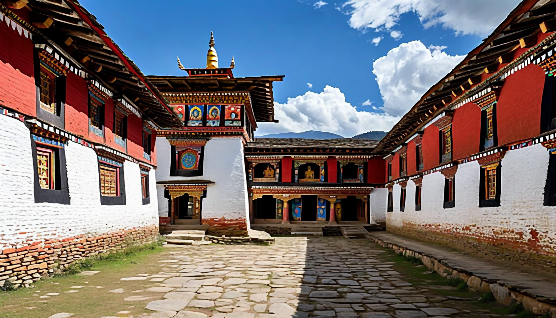 Tamzhing Monastery in Bumthang