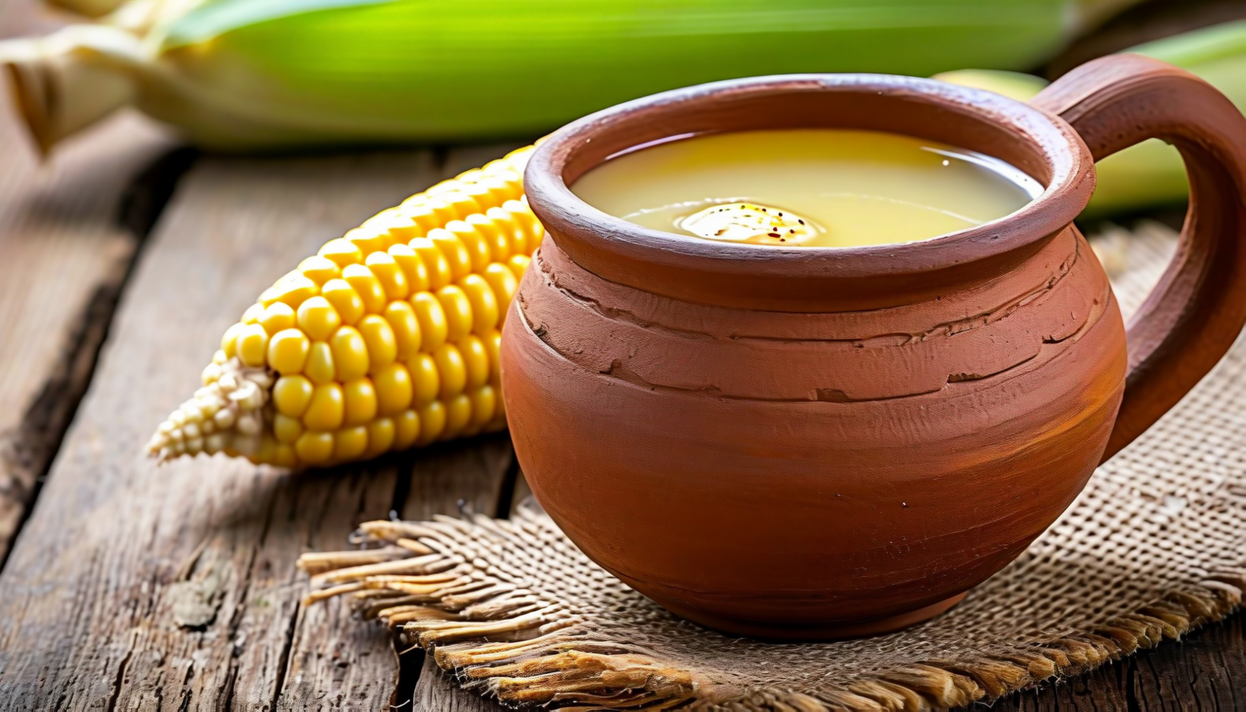 Chicha de Maíz — fermented corn beer of the Andes
