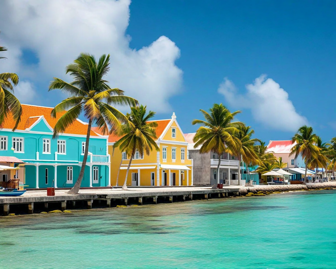 Kralendijk waterfront