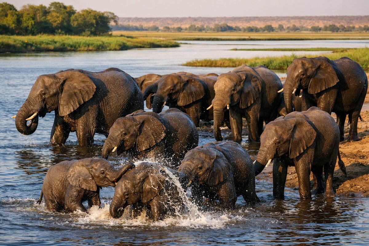 Chobe Elephants