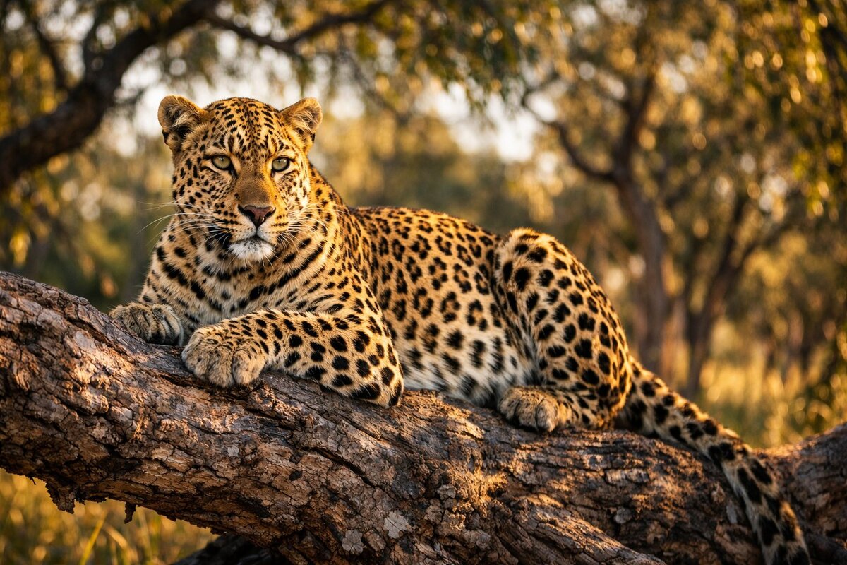 Moremi Leopard