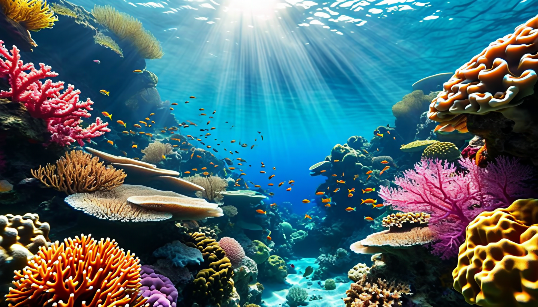 Bougainville coral reef