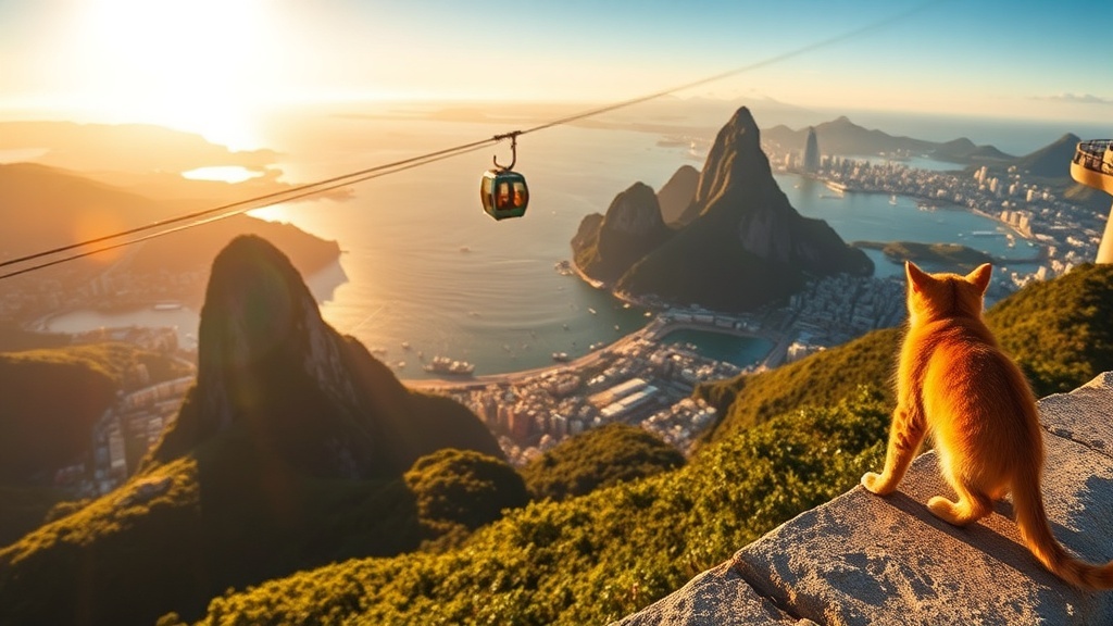 Sugarloaf and Botafogo bay, Rio de Janeiro
