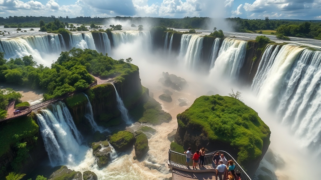 Iguaçu Falls from the Brazilian side