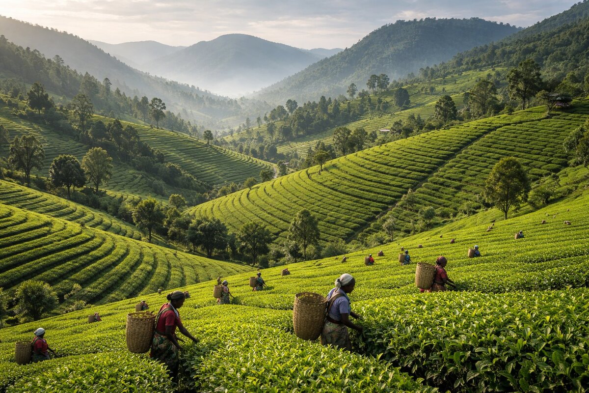 Tea on the Congo–Nile divide