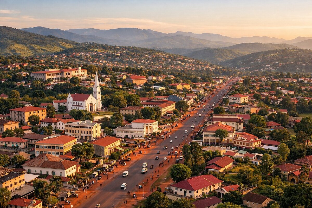 Gitega, the political capital