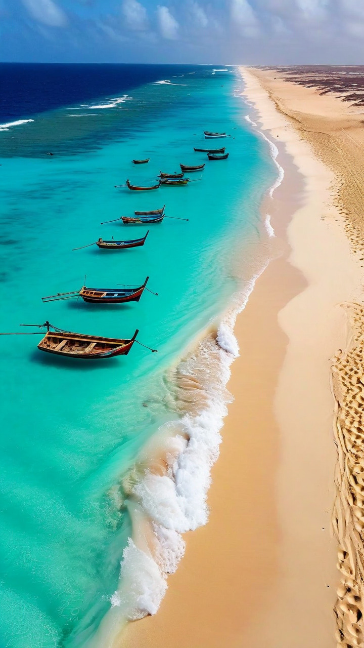 Santa Maria Beach, Cabo Verde