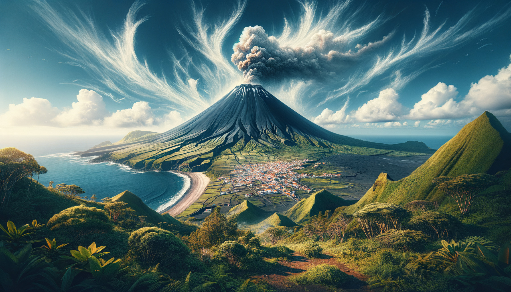 Pico do Fogo Volcano