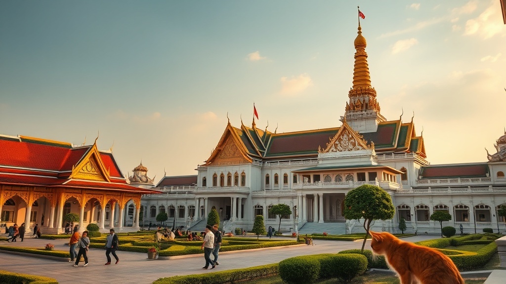 Golden spires of the Silver Pagoda